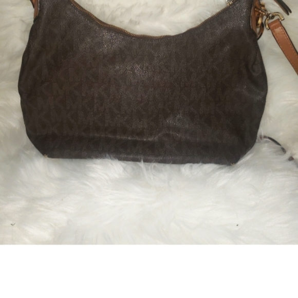 Michael Kors Brown Crossover Or Hangbag Beautiful Purse - Picture 3 of 4